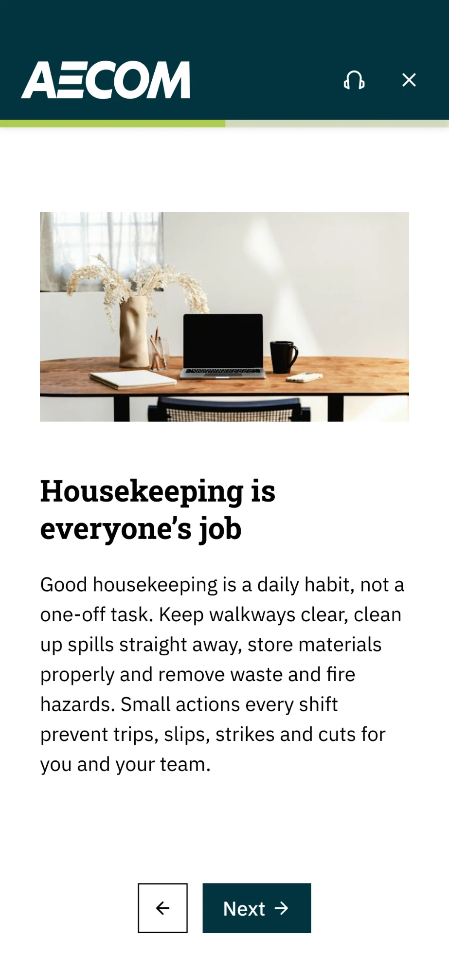 New design: Housekeeping is everyone’s job