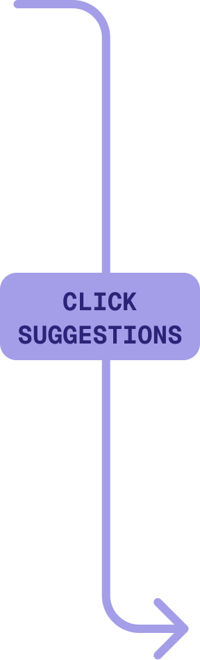 Click suggestions
